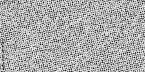 Abstract grayscale halftone dot pattern background with diagonal texture. Minimalist monochrome design suitable for backgrounds, wallpapers, printing materials, posters, packaging, and modern graphic 