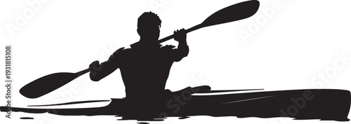 A black silhouette vector illustration of a surfer and a rock musician guitarist person captures a dynamic blend of sport and music people