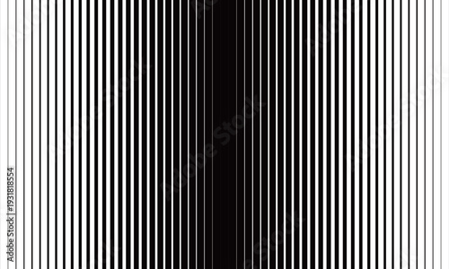 両サイドに広がる中央が濃い縦のストライプのハーフトーン