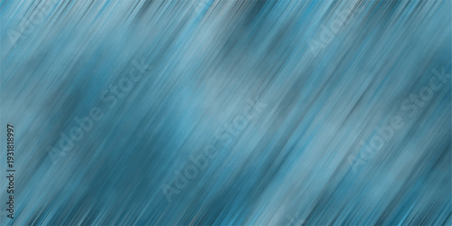 Energetic abstract background with blurred diagonal blue lines creating a sense of rapid motion and futuristic depth