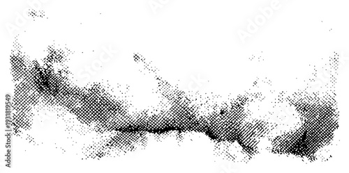 Abstract hand drawn texture with dense cross hatching and ink shading effects in sketch style