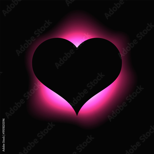Heart illuminate light frame