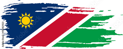 Plakat namibia flag