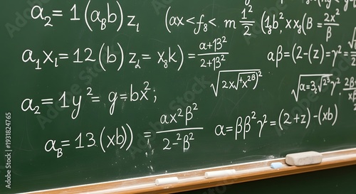 Back to school blackboard with chalk and classroom illustration