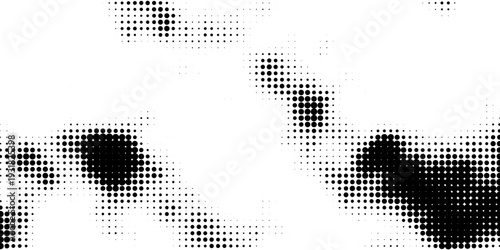 Abstract halftone dotted background. Monochrome pattern with dot and circles. Modern vector design eps10