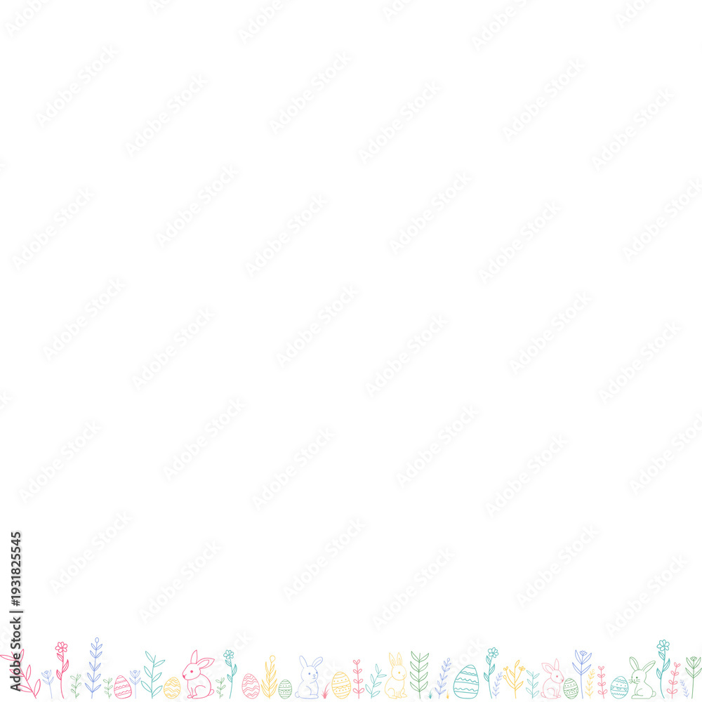 Fototapeta premium Easter Pattern