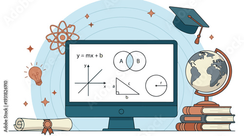 Digital Education and Science Learning with Mathematical Concepts
