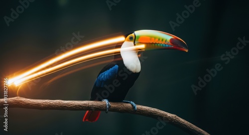 Toucan Light Trails