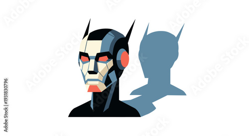 Robotic Alien Character.