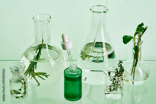 Фотография Creating natural cosmetic products with plant extracts