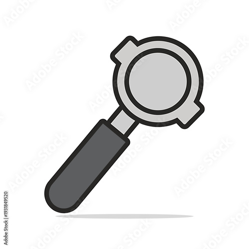 Magnifying Glass Icon Graphic Illustration. Vector Illustrations. EPS Editable