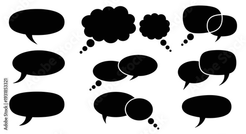 A versatile vector collection of various black price tags, sales labels, and starburst icons. Ideal for e-commerce, retail promotions, and graphic design use