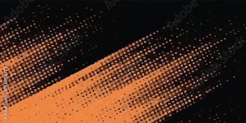 orange black brush Car sticker wrap pattern banner abstract sporty lines black orange. eps 10