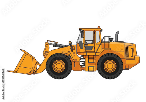 Front End Loader Heavy Machinery Equipment.