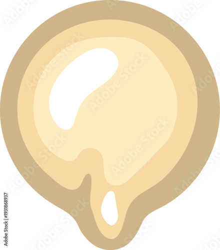 Seed of pepper plant isolated on white background