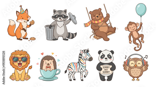 Photography cute animal, cute animals, animal clipart, kawaii animal, cartoon animal, adorab