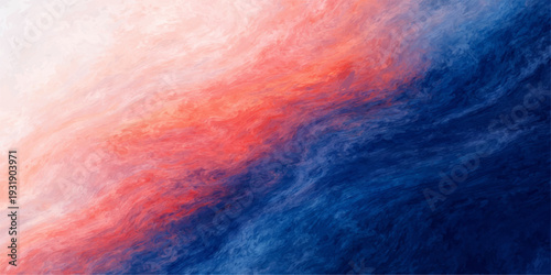 Abstract watercolor paint textures blend with orange fire flames and blue smoke patterns to create a vibrant grunge art wallpaper background design