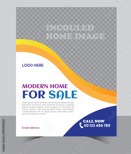 Real state modern home for sale corporate business