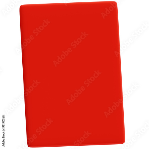 Valokuva 3D Red Card