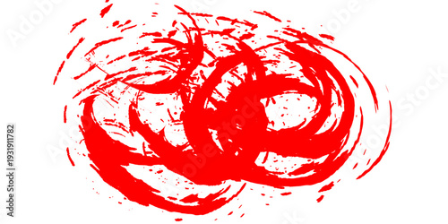 red watercolor brush painting splash splatter grunge graphic element blood splash vector