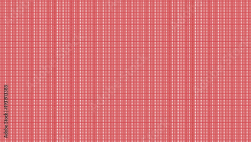 Seamless minimalist red grid pattern featuring a fine white geometric lattice texture, ideal for technical backgrounds, architectural drafting paper designs, and clean professional layouts