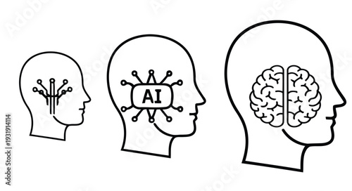 Evolution of artificial intelligence in human brain