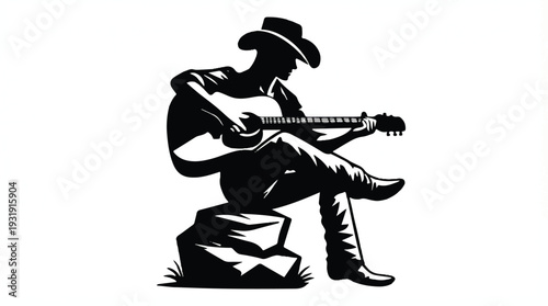 A rock musician playing an electric guitar as a passionate performer and musical artist delivering high-energy entertainment