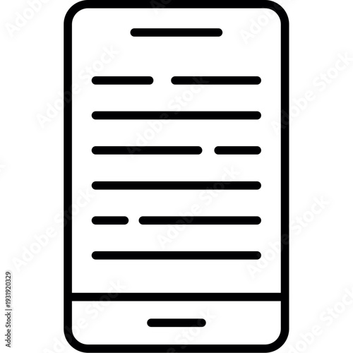 Digital Ebook Reader Device
