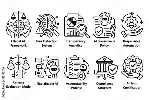 Key principles and frameworks for ethical and responsible artificial intelligence implementation