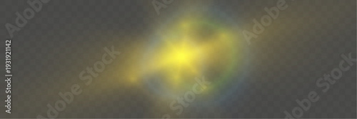 Luxurious star glow combined with rainbow sparkle and shimmering shine creates a decorative background, perfect for modern professional design.