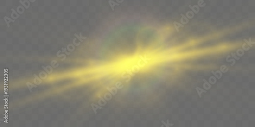 Luxurious star glow combined with rainbow sparkle and shimmering shine creates a decorative background, perfect for modern professional design.