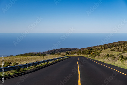 Konstfotografi Haleakalā Highway, East Maui Volcano, Hawaii