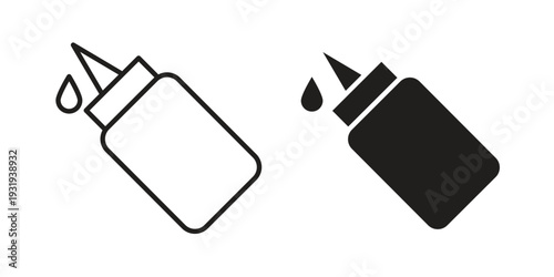 Glue icon Symbol for App and Web UI Design Vectors
