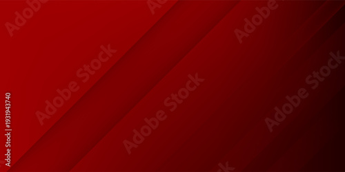 Red line with white architecture futuristic background minimal concept vector illustration subtle design.