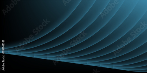 Blue vector striped lines