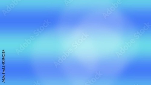 Light Blue Abstract Gradient Waves Background Soft Glow Smooth Loop Animation