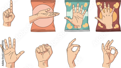 Set of ancient clay pottery, Greek amphora, terracotta jugs, ceramic vases, and bottle silhouettes, isolated on white background, flat vector illustration.