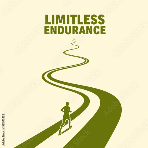 Depicting Limitless Endurance, Journey of Perseverance, and Athletic Determination