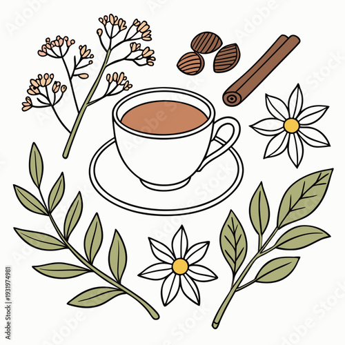 Herbal Tea Ingredients Bundle