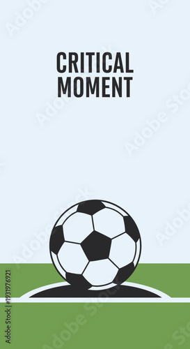 Dramatic Soccer Imagery: Capturing the Crucial Instant of Play for Editorial Design Success