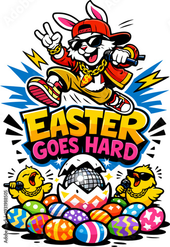 Easter Bunny Rapper Goes Hard | Funny Hip Hop Easter Party