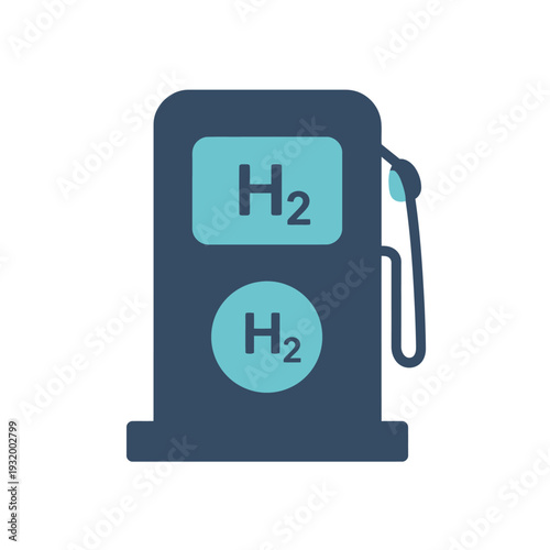 Hydrogen fuel pump station for alternative energy and sustainable power generation  H2 fueling concept