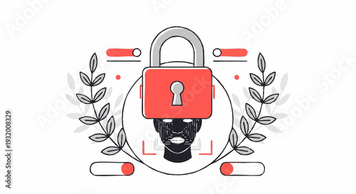 Secure Personal Data Protection and Privacy Concept.