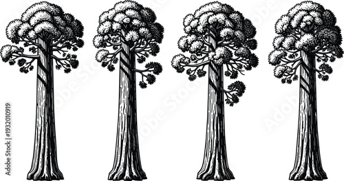 Black and white stylized silhouette illustration of French fries containers and individual fries arranged as a puzzle, perfect for food, logic, and design purposes