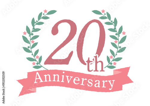 月桂樹のかわいい20周年アイコン