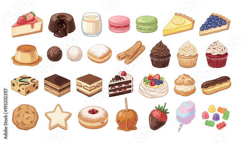 A delightful assortment of sweet treats and desserts, perfect for any occasion