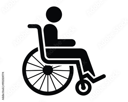 Wheelchair pictogram signifies.