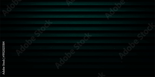 Abstract blue and green metallic background featuring a textured horizontal line pattern with dark corrugated steel stripes and a light gray vector illustration design