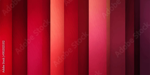 A red and white striped velvet theater curtain creates a textured stage backdrop illustration with elegant fabric patterns for a classic cinema show design