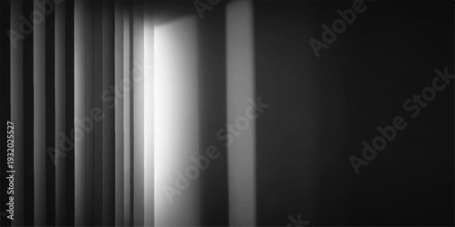 A sleek abstract black and white striped background featuring a brushed metallic silver texture with shiny chrome lines on a gray stainless steel plate for a modern industrial wallpaper design